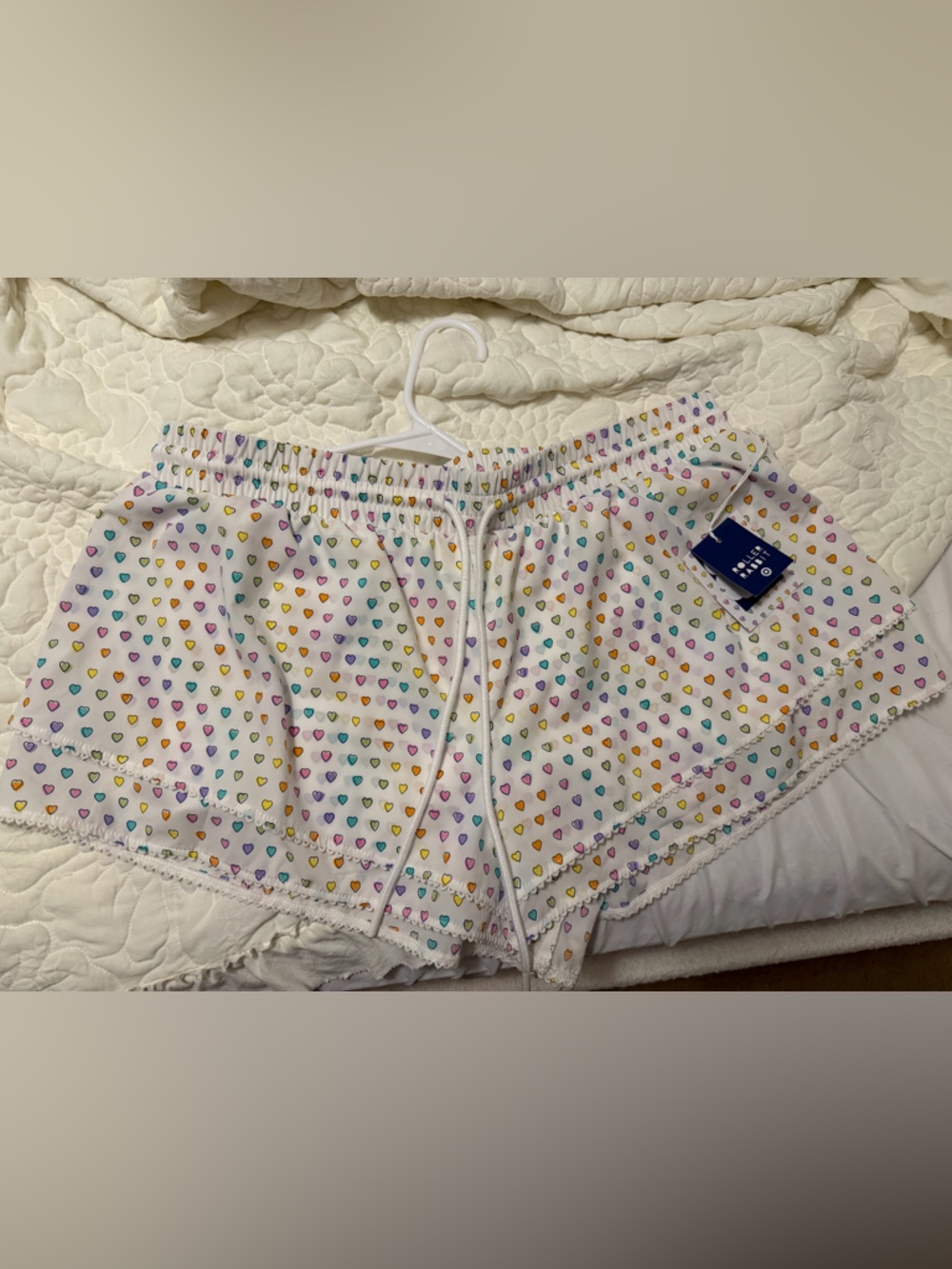 Roller Rabbit Disco Heart Athletic shorts